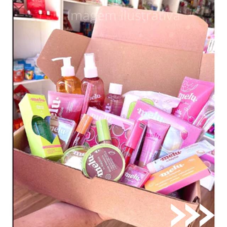 KIT 18 PRODUTOS MAQUIAGEM SKIN CARE MELHORES MARCAS PINCEL MÁSCARA DE CÍLIOS PÓ BASE RÍMEL MAKE