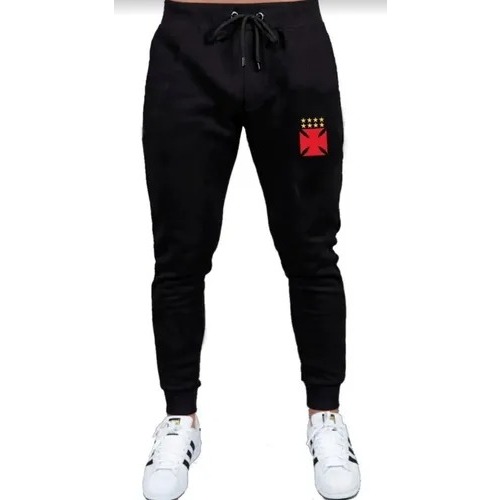 Calça de Moletom Vasco Academia Musculação Treino Masculino Feminina Promoção