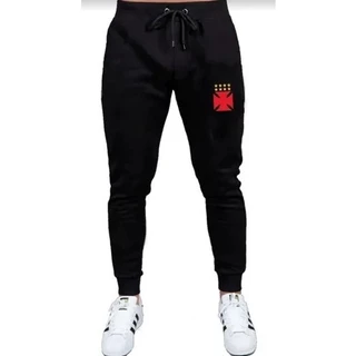 Calça de Moletom Vasco Academia Musculação Treino Masculino Feminina Promoção