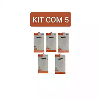 Kit Com 5 Carregadores TIPO C ORIGINAL H'MASTON PRO Y28-3 Carregamento Rápido TURBO 4.1 - 2 PORTAS USB (ATACADO REVENDA)