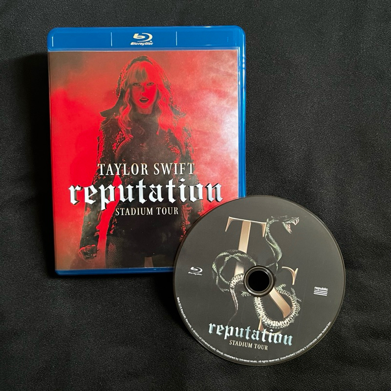 REPUTATION STADIUM TOUR - TAYLOR SWIFT (BLU-RAY) | Shopee Brasil