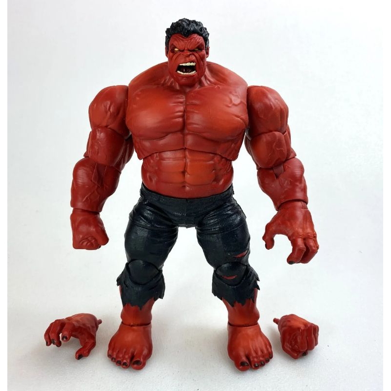 Original Hulk Vermelho Red Incredible Hulk Marvel Legends Action Figure Complete Target Exclusive