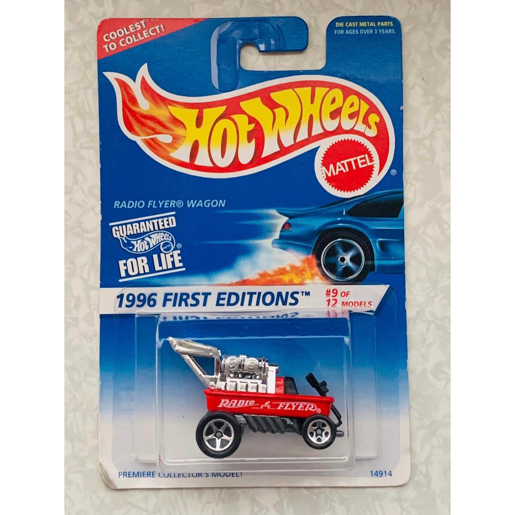 Hot wheels 1996 radio flyer wagon deals