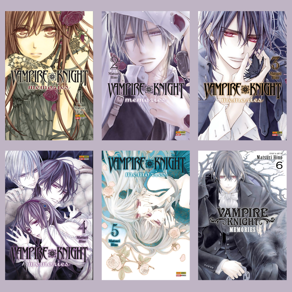 Vampire Knight Memories 01 oa 06 Lacrado Shopee Brasil