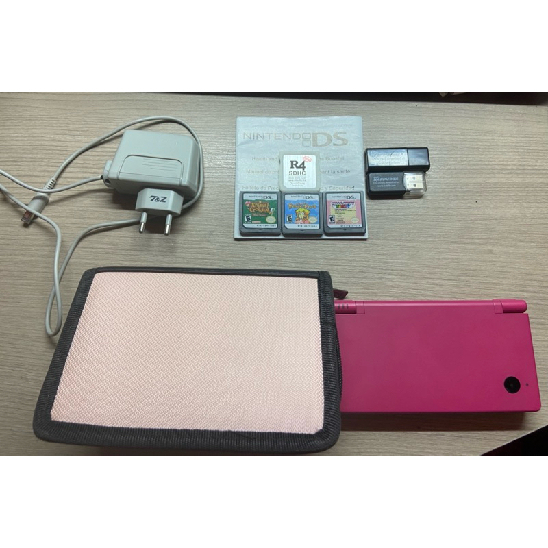 Nintendo dsi rosa com r4 e jogos | Shopee Brasil