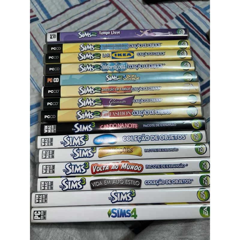 Coleção The Sims 2/3/4 *leia a descrição