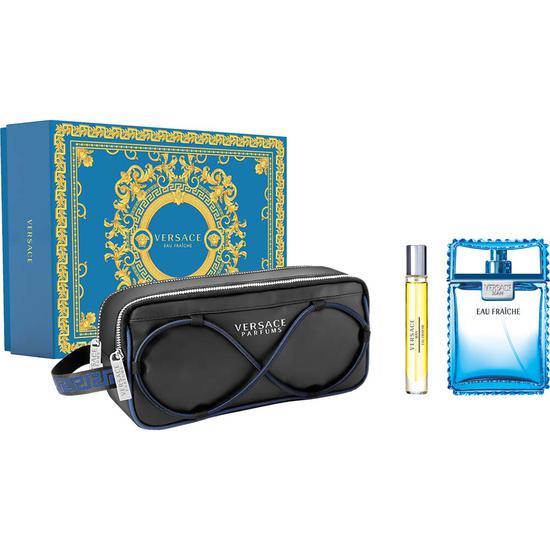 Kit Perfume Versace Man Eau Fraiche EDT 100ML + 10ML + Necessaire ...
