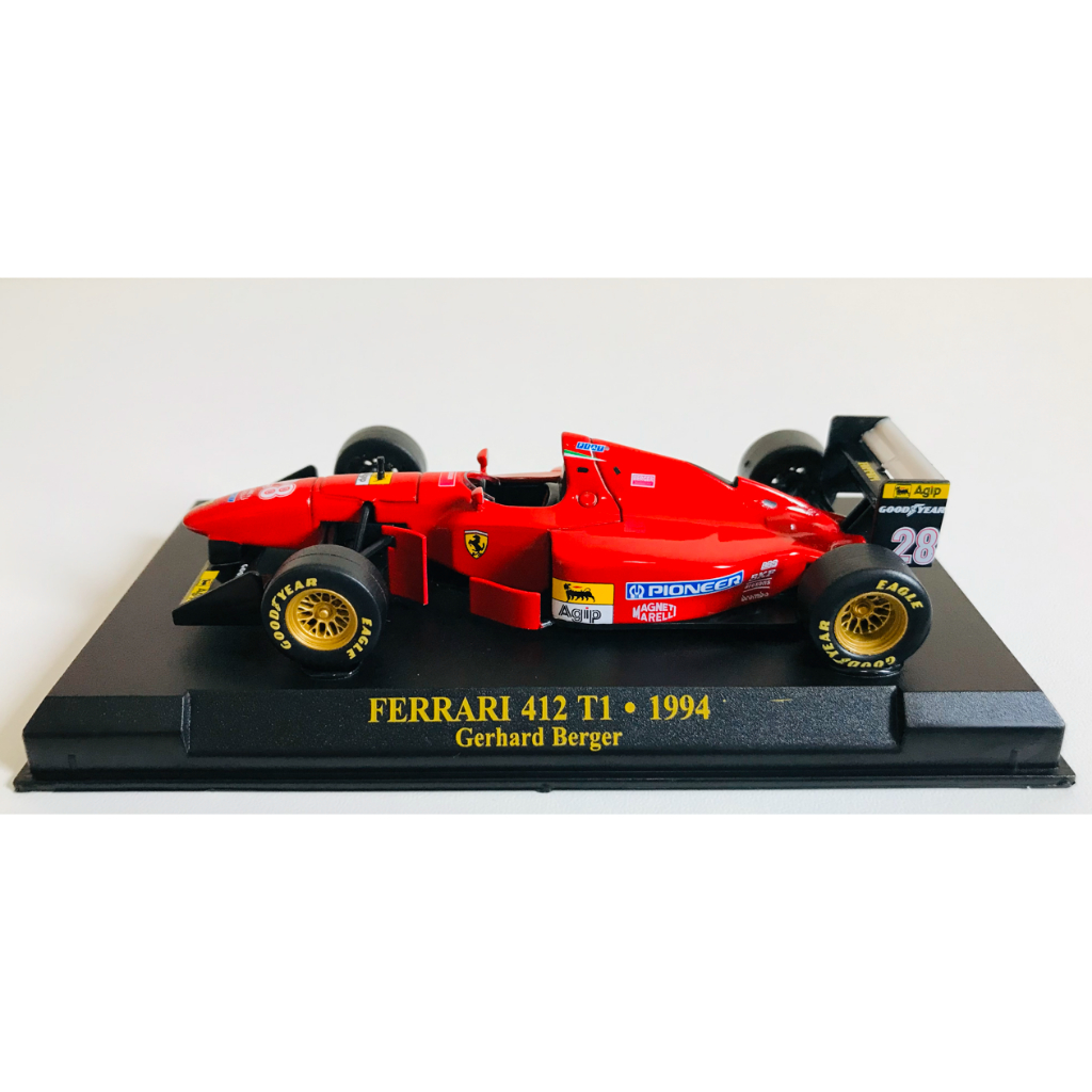 Miniatura Ferrari 412 T1 (1994) - Gerhard Berger - F1