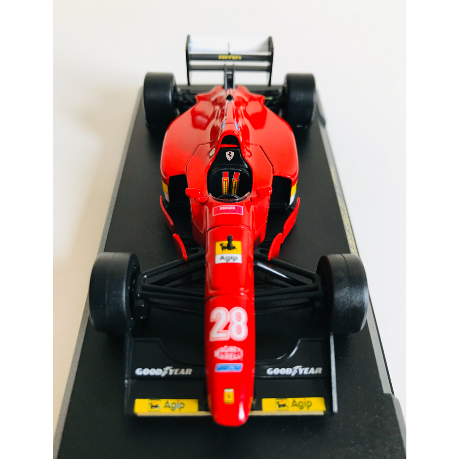Miniatura Ferrari 412 T1 (1994) - Gerhard Berger - F1