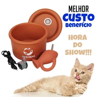 Bebedouro Gato Bebedouro Cachorro Fonte de Água para Gatos Bebedouro Pet Fonte para Gatos Acquapet