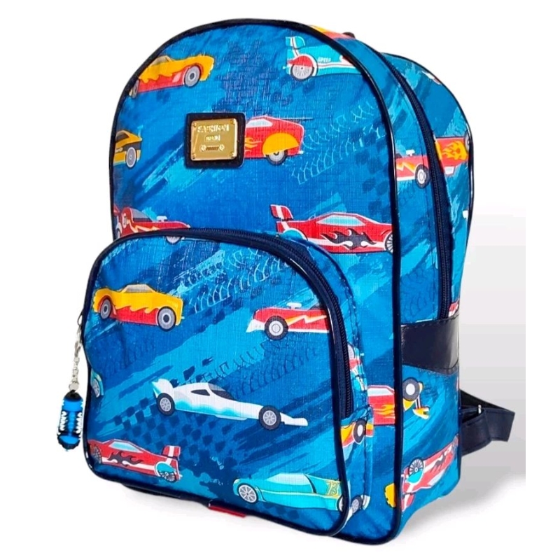Mochila Menino Infantil Maternidade Bolsa de Costas Para Passeio Escola ...