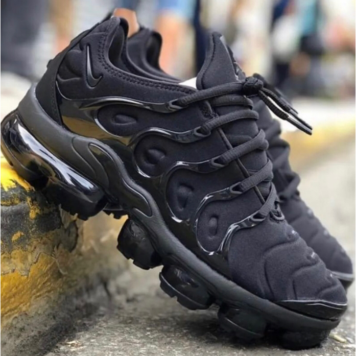 Tênis Vapor Max Plus Nike Preto Lançamento - Tênis Nike Vapor Max Plus Preto Masculino Promoção