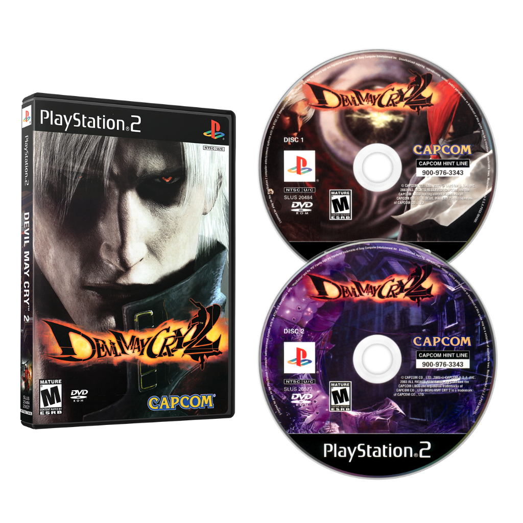 Jogo Devil May Cry 2 Para Playstation 2 Ps2 Fat Slim