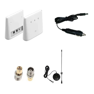 Wifi Veicular Roteador 4g com antena Imã | 32 usuários | 12v 110/220v | para Van, Caminhoes, Ônibus, Barco, Uber e Taxi