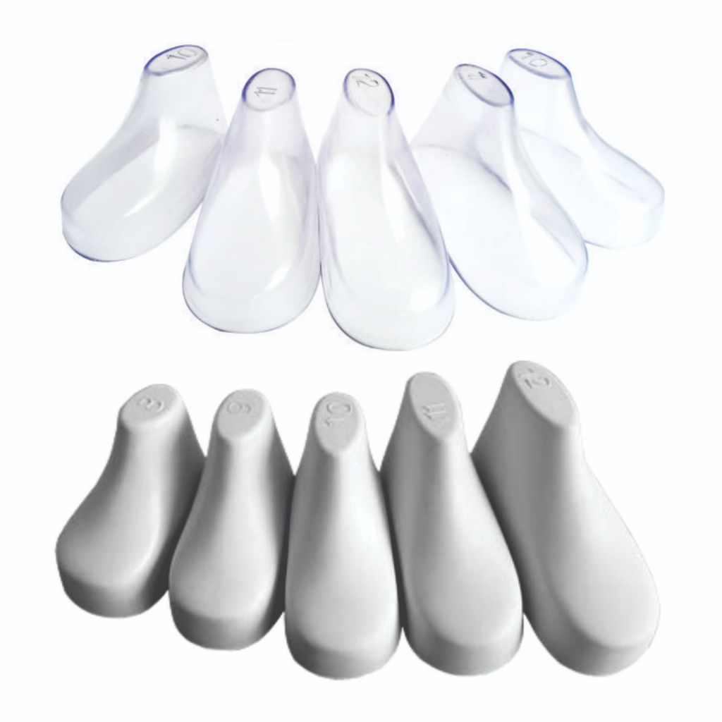Kit de Pezinhos em PVC (8 ao 12 cm) - 5 pares