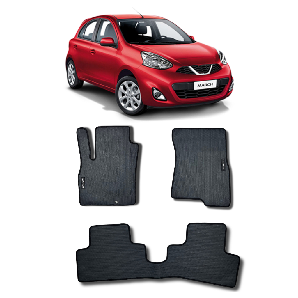 Tapete Automotivo Carro March Ano Modelo 2011 2012 2013 2014 2015 2016 2017 2018 2019 2020