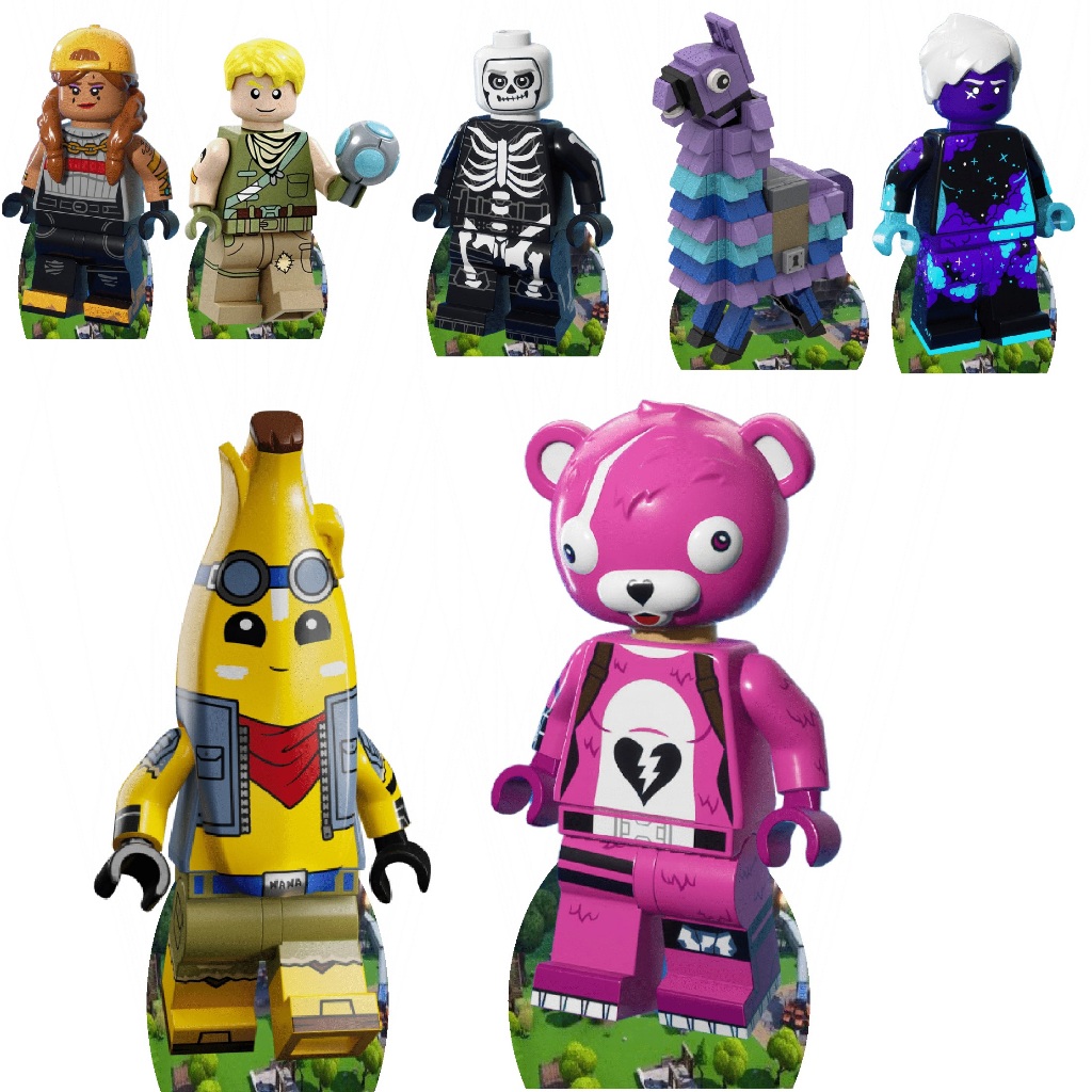 KIT DISPLAY FORTNITE LEGO Shopee Brasil