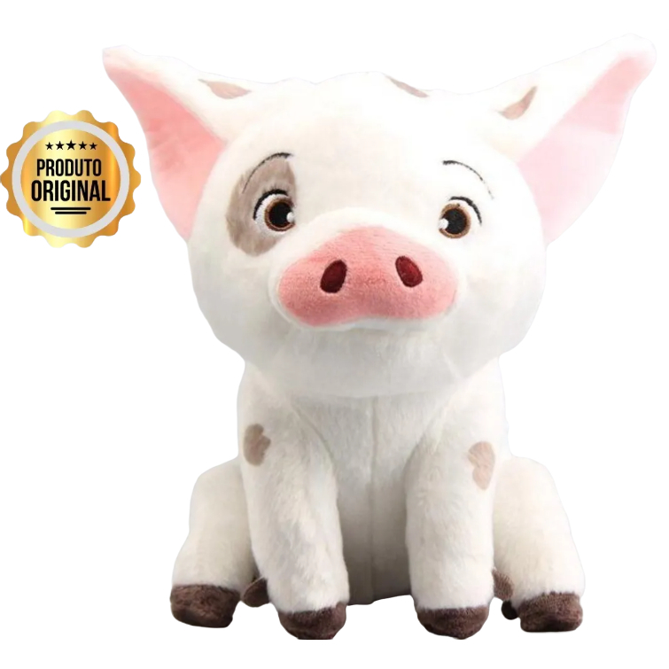Porquinho Puá Porco da Moana Pelúcia 22cm Original Disney e Lindo ...