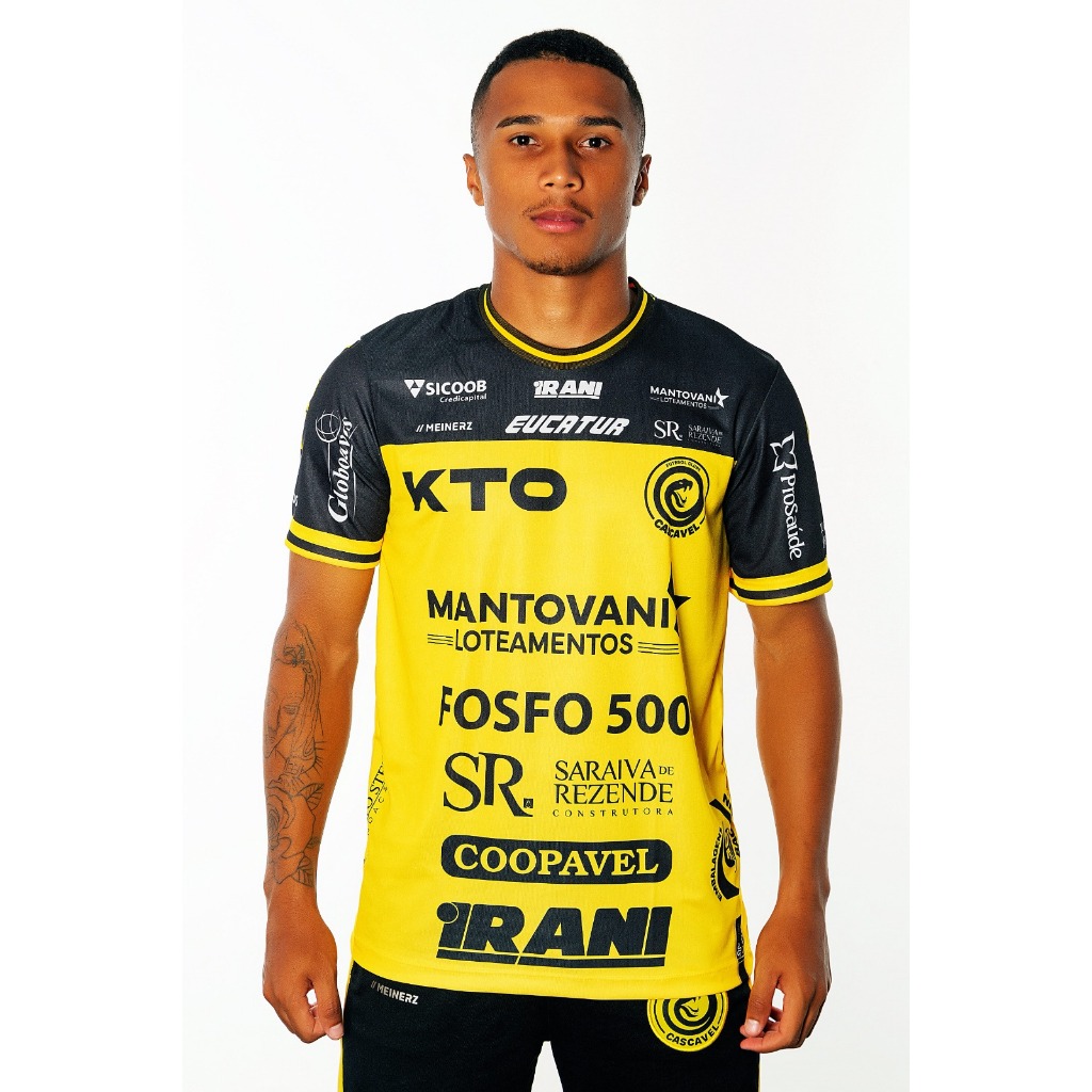 CAMISA OFICIAL FC CASCAVEL 2024 - AMARELA
