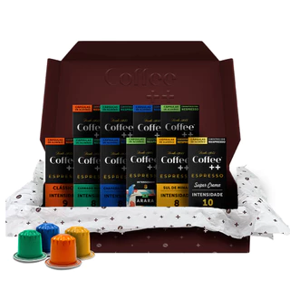 100 Cápsulas de Café Compativeis com Nespresso Coffee Mais