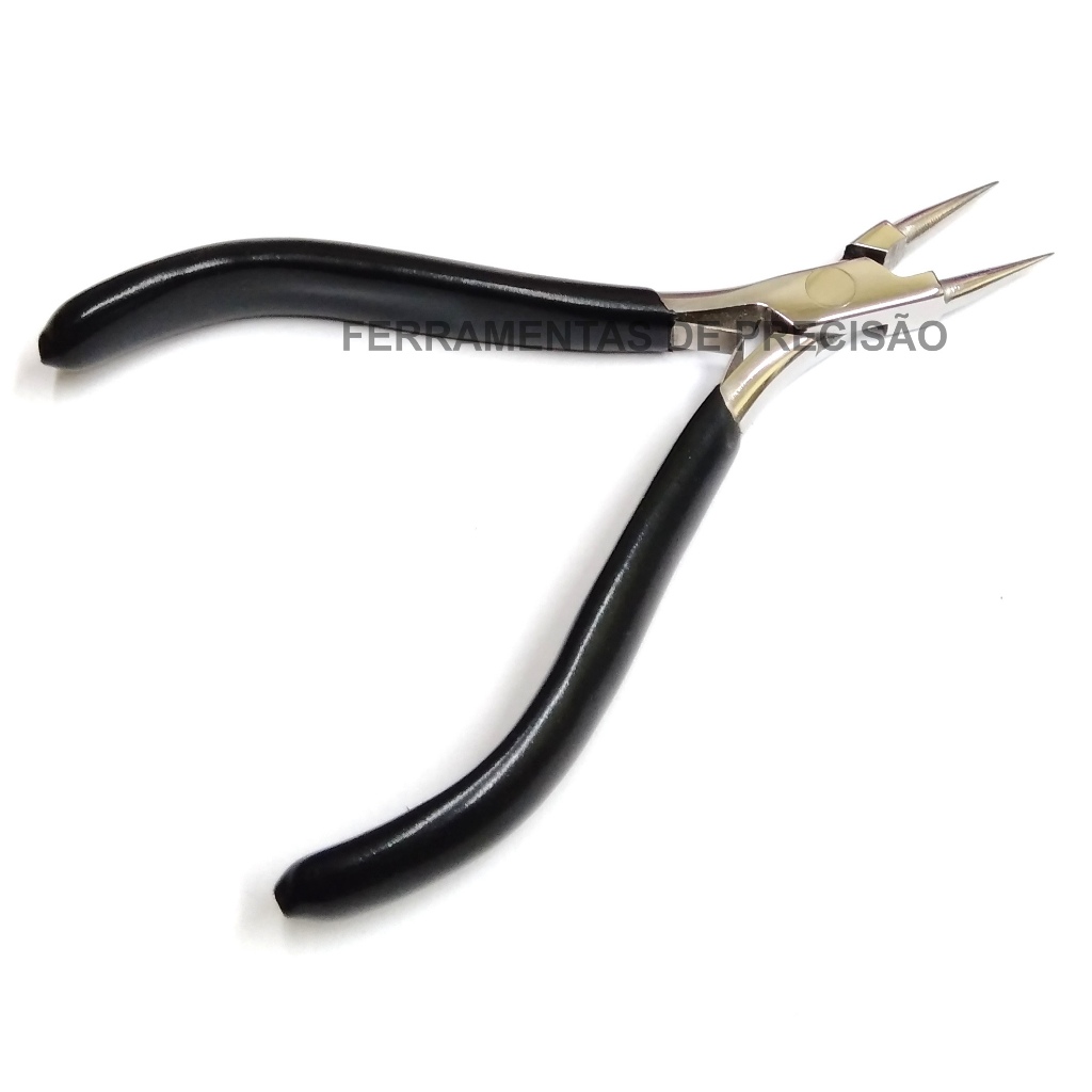 Alicate Ourives Redondo Aço Inox 130mm Nao Enferruja Pesca