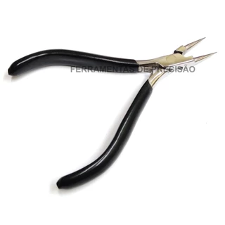 Alicate Ourives Redondo Aço Inox 130mm Nao Enferruja Pesca