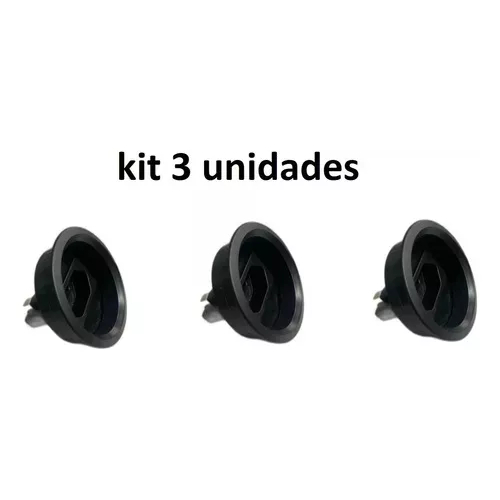 Passa Cabos C/ 1 Tomada De Embutir Full KIT COM 3