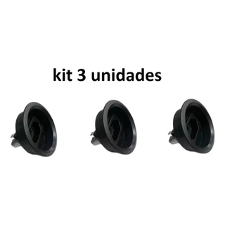 Passa Cabos C/ 1 Tomada De Embutir Full KIT COM 3