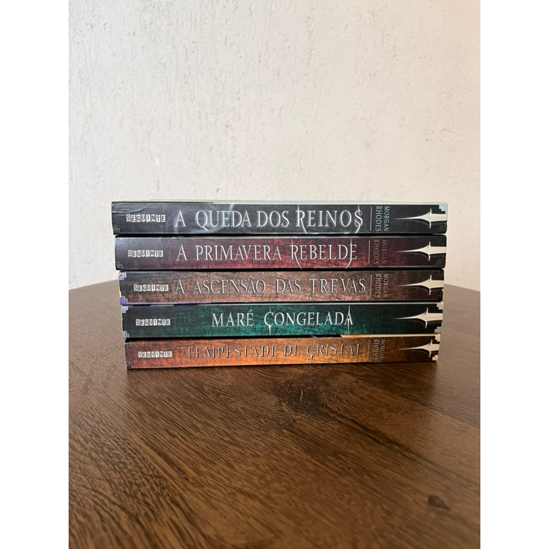 Série A Queda dos Reinos, de Morgan Rhodes | Shopee Brasil