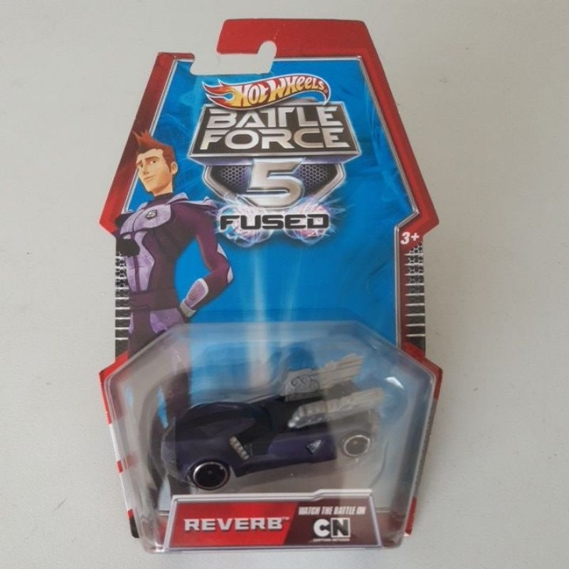 Hot Wheels CN Cartoon Network Battle Force 5 Fused Forca De Batalha Reverb