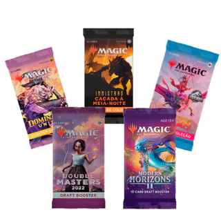 10 boosters sortidos SEM REPETIR Magic The Gathering MTG