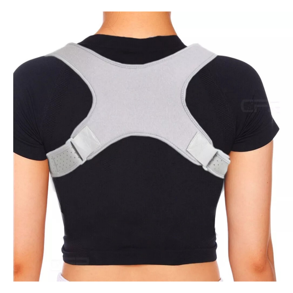 Corretor Postural Suporte Ajustável Ombros Costas Coluna Pronta Entrega ...