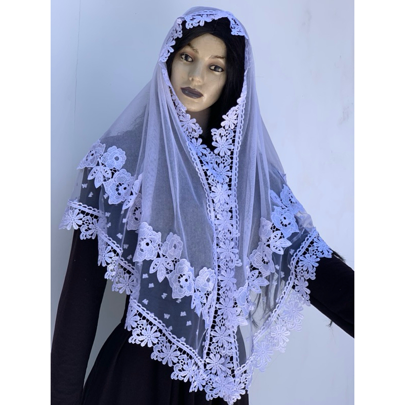 PROMOÇÃO VÉU CCB IZ155 REDONDO E RETANGULAR ACOMPANHA O PORTA VEU