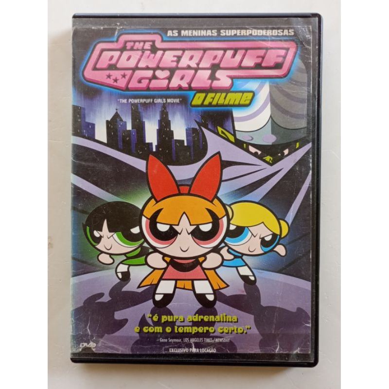 DVD As meninas Super Poderosas O Filme Original | Shopee Brasil