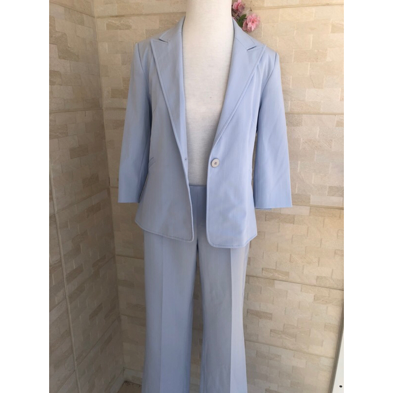 Conjunto Alfaiataria Terninho Calça + Blazer Soprano TAM M | Brechó