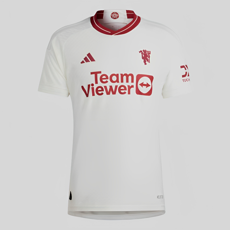 Camisa Do Manchester United Branca 2023 Tailandesa - Edição Limitada