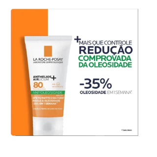 Protetor Solar Anthelios AIRlicium+ Antioleosidade FPS80 40g
