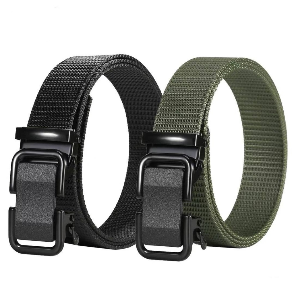 Moda Cinto tático Militar Largo Masculino Nylon Fivela Liga de Zinco e Engate Rápido 006