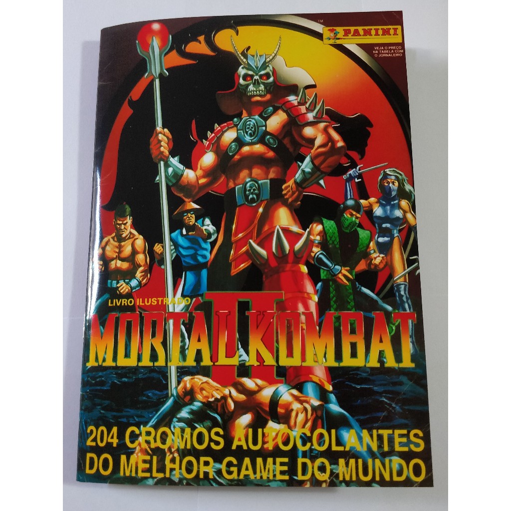 Álbum Mortal Kombat 2 - 1996 | Shopee Brasil