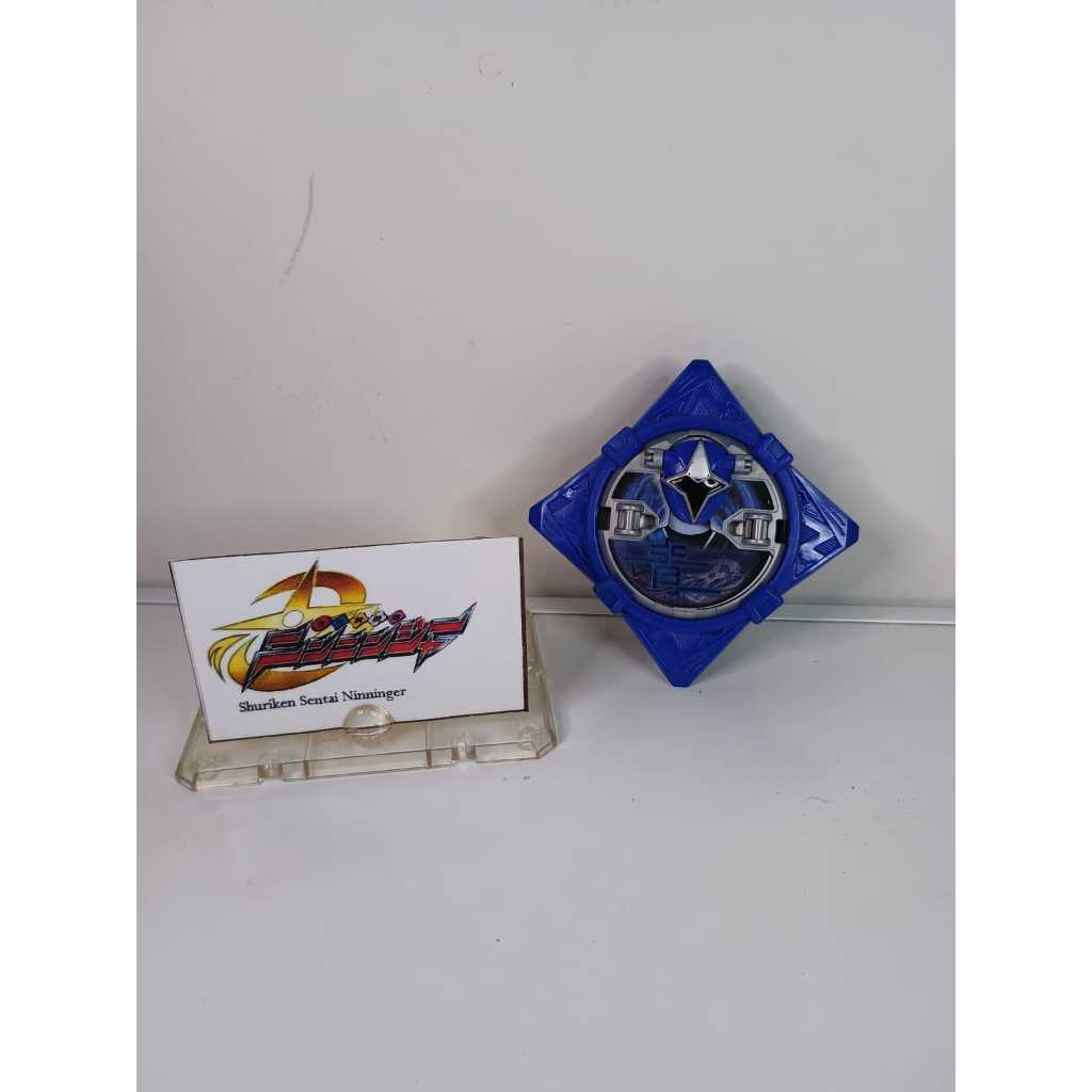 ower ranger ninja de aço Super Sentai ninninger Dx shuriken azul ...