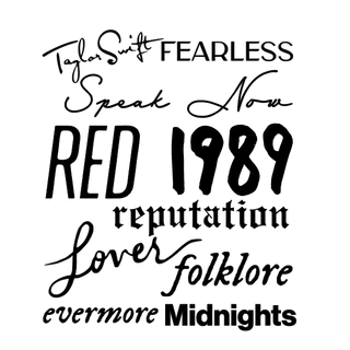 Adesivos taylor swift eras red fearless reputation speak now 1989 folklore evermore lover midnights the eras tour