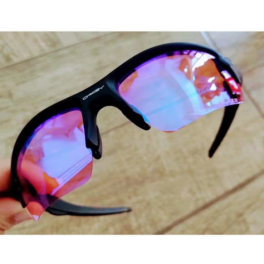 Óculos de sol oakley flak lente rosa jacket prizm barbie doblex