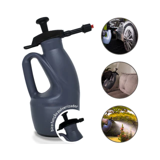 Pulverizador De Compressão Guarany De 1,7 L Prévia Borrifador Bomba Manual Kit Bico Geração Espuma Snow Foam
