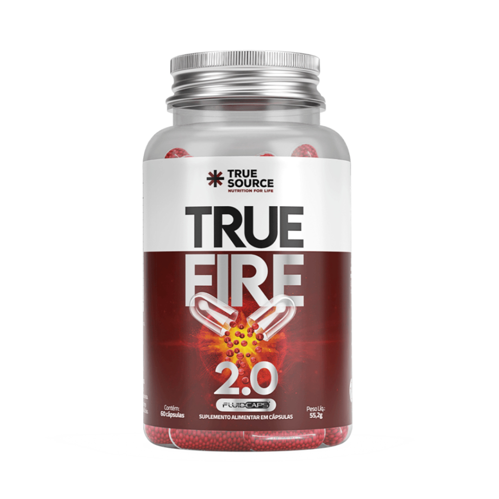 Termogenico True Fire 2.0 60 Cápsulas True Source | Shopee Brasil