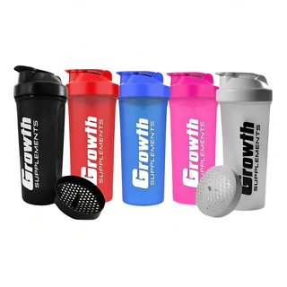 Coqueteleira Academia Garrafa Squeeze 600ml Shaker - Growth Supplements