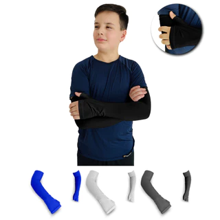 Par de manguito manga infantil e adulto Proteção UV50 Esportes Adstore Basic