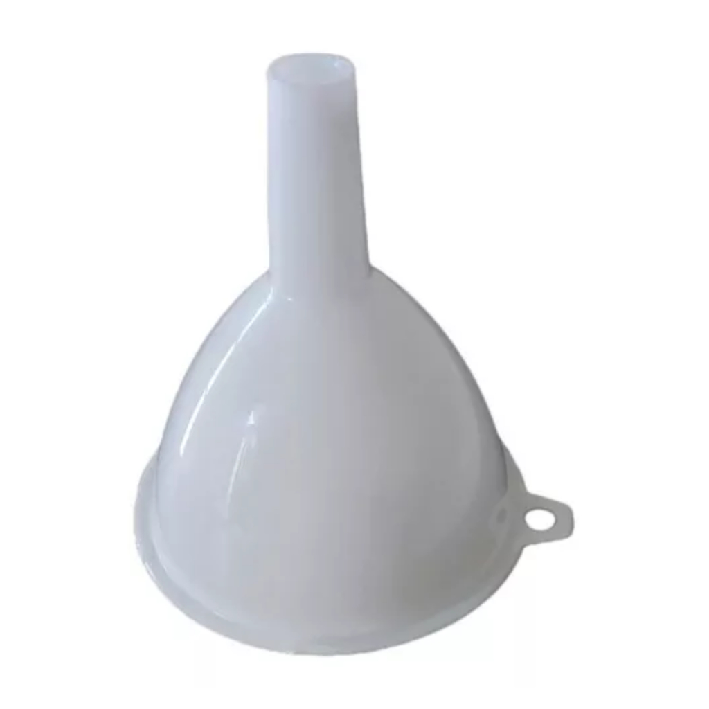 Funil De Plástico Branco 7,5 Cm - 10 unidades | Shopee Brasil