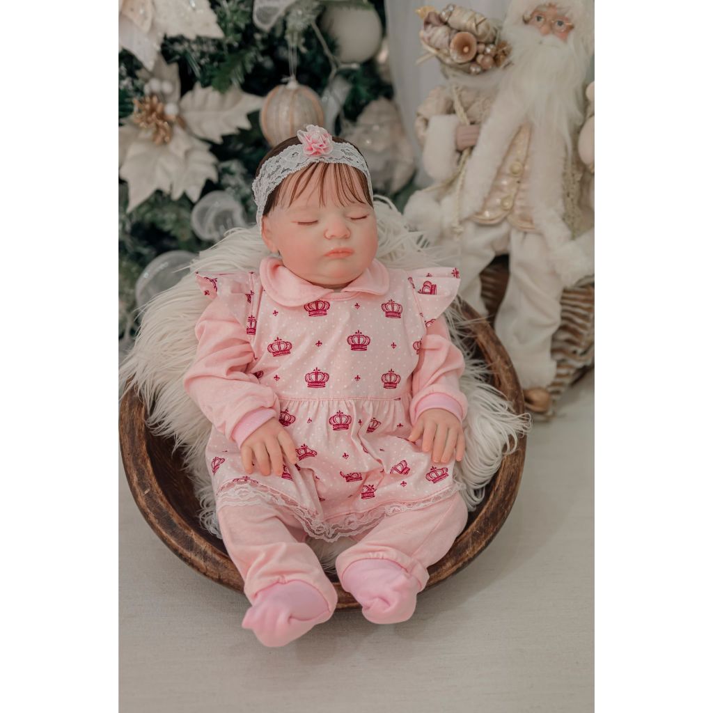 Lindo Bebê Recém Nascido Cabelo Fio a Fio - Mundo Azul e Rosa - Chocalho  para Bebê - Magazine Luiza