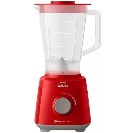 Liquidificador Philips Walita Daily 2 Litros Problend 4 550W RI2110/40 Vermelho