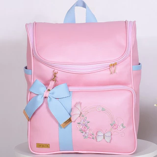 Mochila Maternidade Borboletas Rosa - 01 Peça